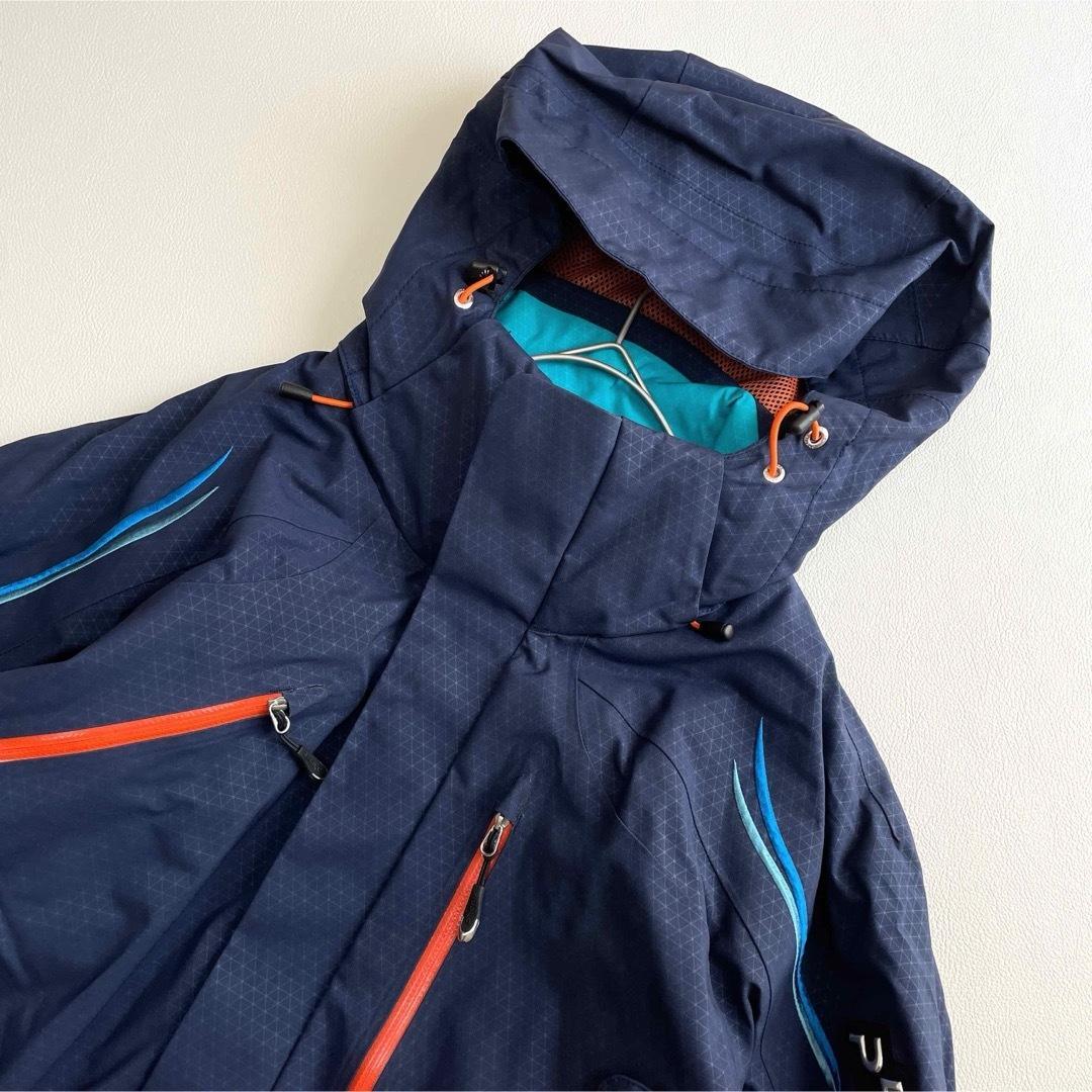 6688 フェニックス　ジャケット　スキーウェア　フード着脱可　ネイビー