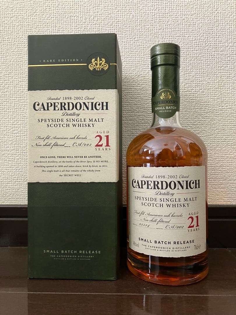 CAPERDONICH 21年 スコッチウイスキー