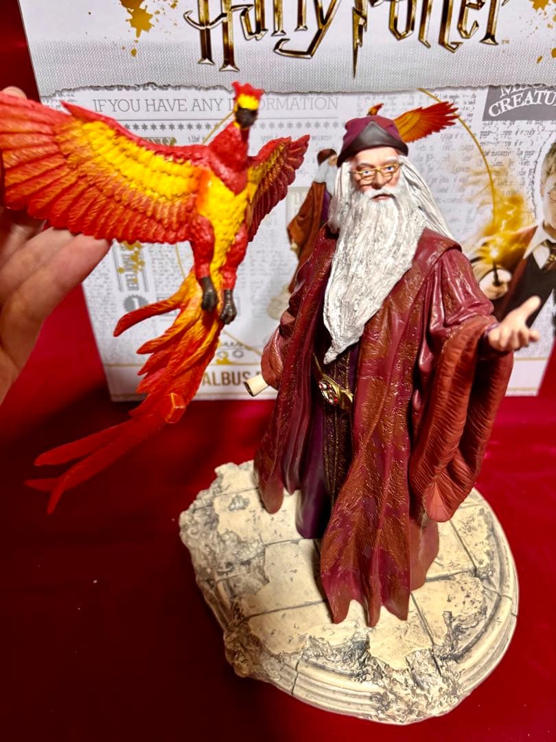 ダンブルドア　ハリーポッター　enesco エネスコ　置物　不死鳥　フィギュア
