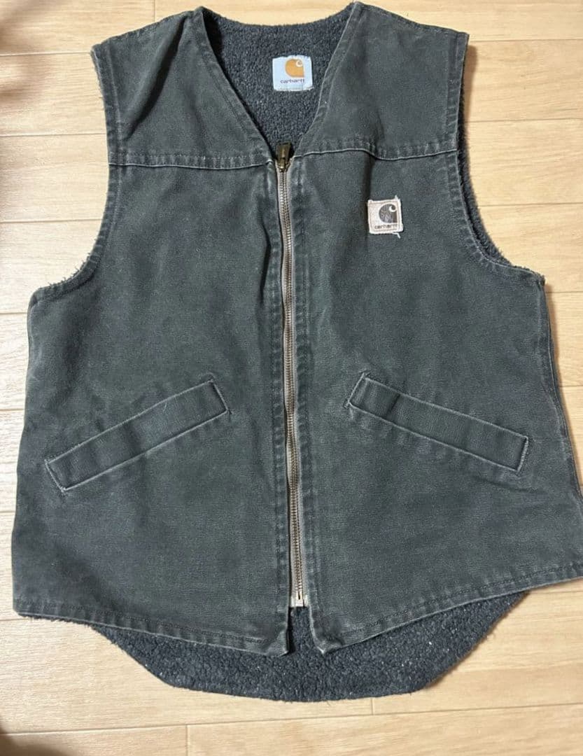 carhartt カーハート ベスト ダック ジャケット モスグリーン カーキ