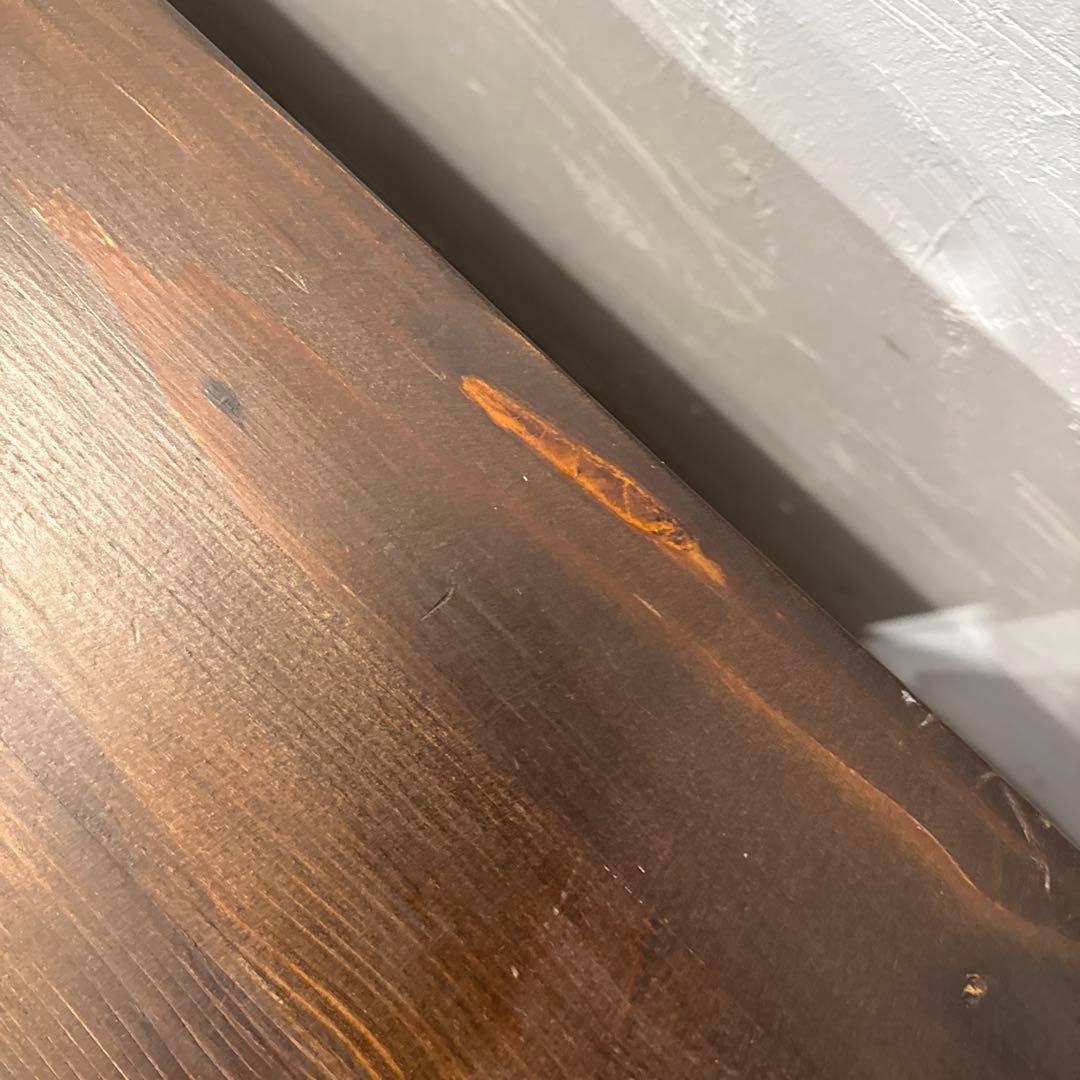 ヴィンテージ　収納付き　ベンチ