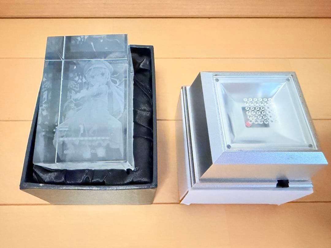 まいてつ クリスタルアート エビテン限定特典 台座付き