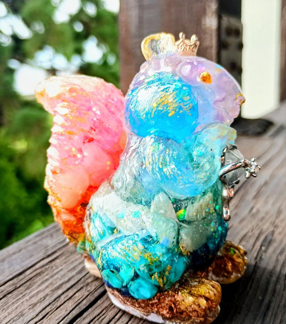 リス君型のHEALING✧オルゴナイト♥Milkyさま♥おまとめ♥専用です