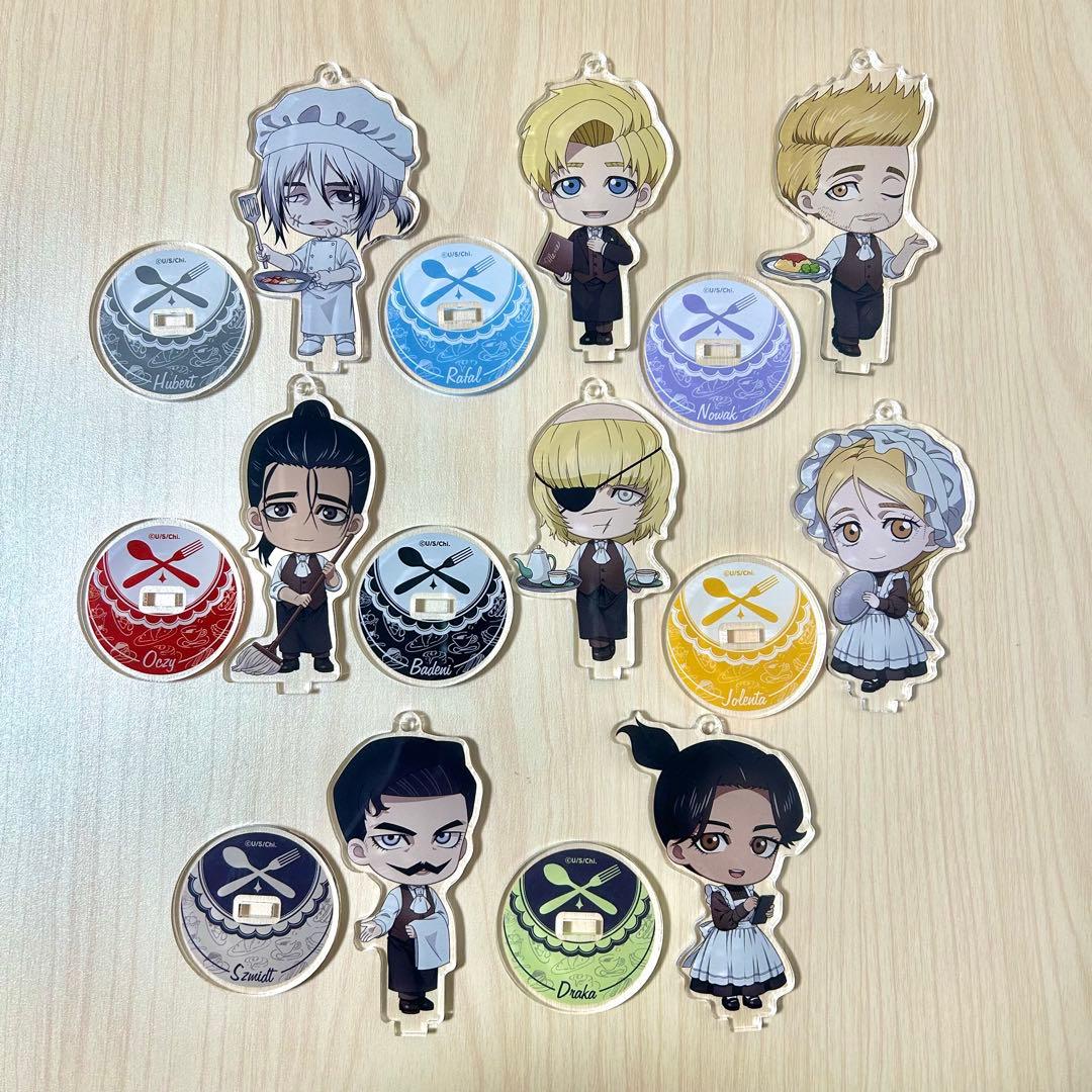 チ。地球の運動について アクリルスタンドキーホルダー 8種 コンプリート