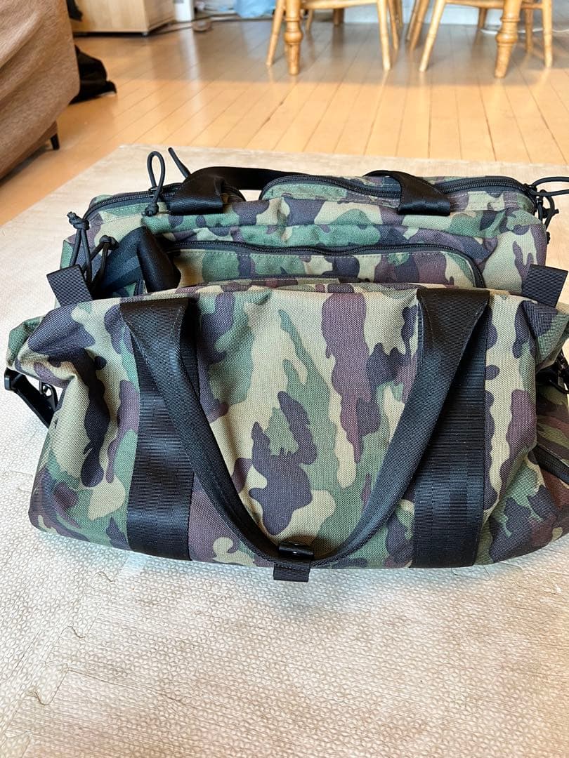 パ*ン様 希少ウッドランドカモBRIEFING ボストンバッグ