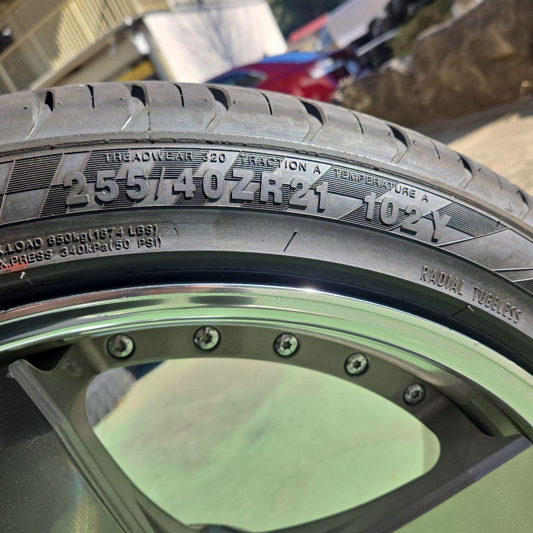 tomoさん専用！　 zeast ST2 21インチ　ホイール.タイヤセット