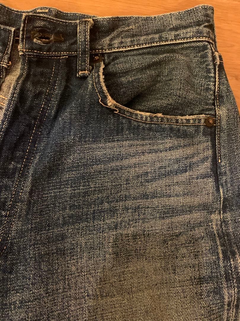 リーバイスLVC 501xx 55501 日本製　ヴィンテージ加工 w33