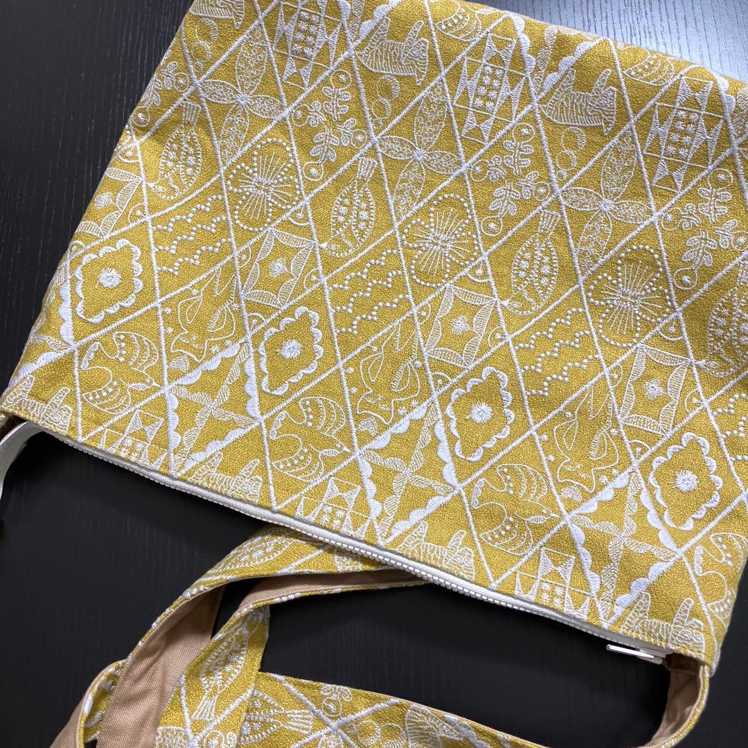 q)ミナペルホネン☆ハンドメイド ショルダーバッグ大(symphony)