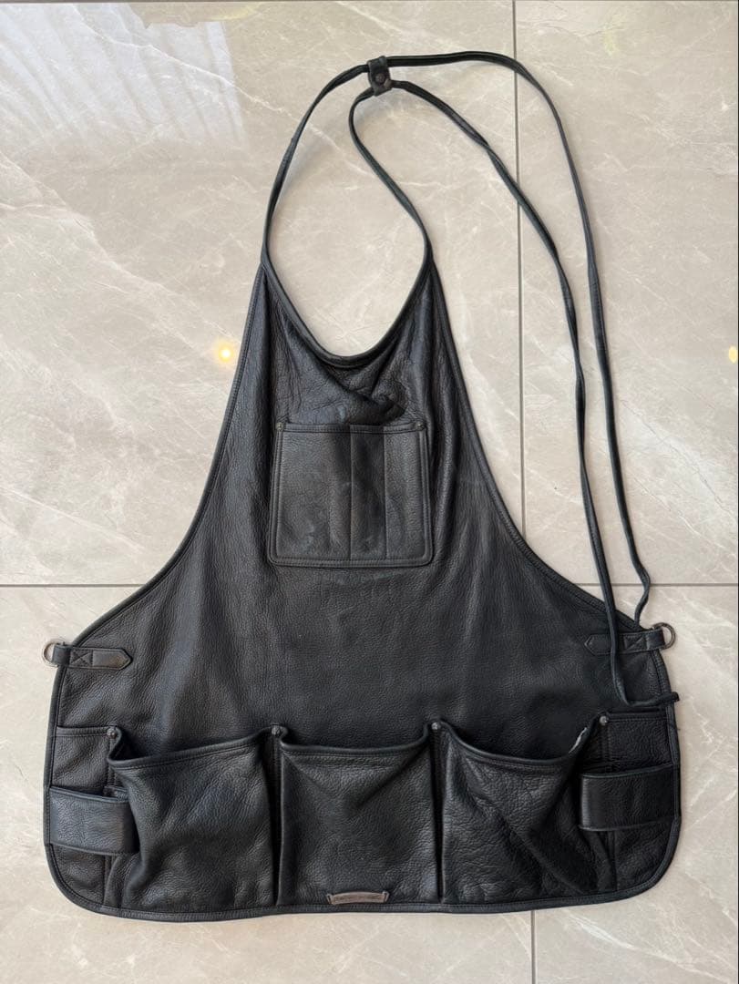 CHROME HEARTS クロムハーツ激レアレザーエプロン