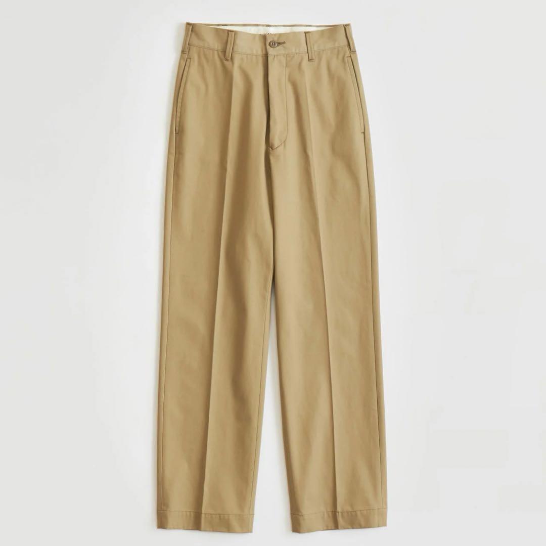 新品未使用 HIGH WAIST CHINO PANTS