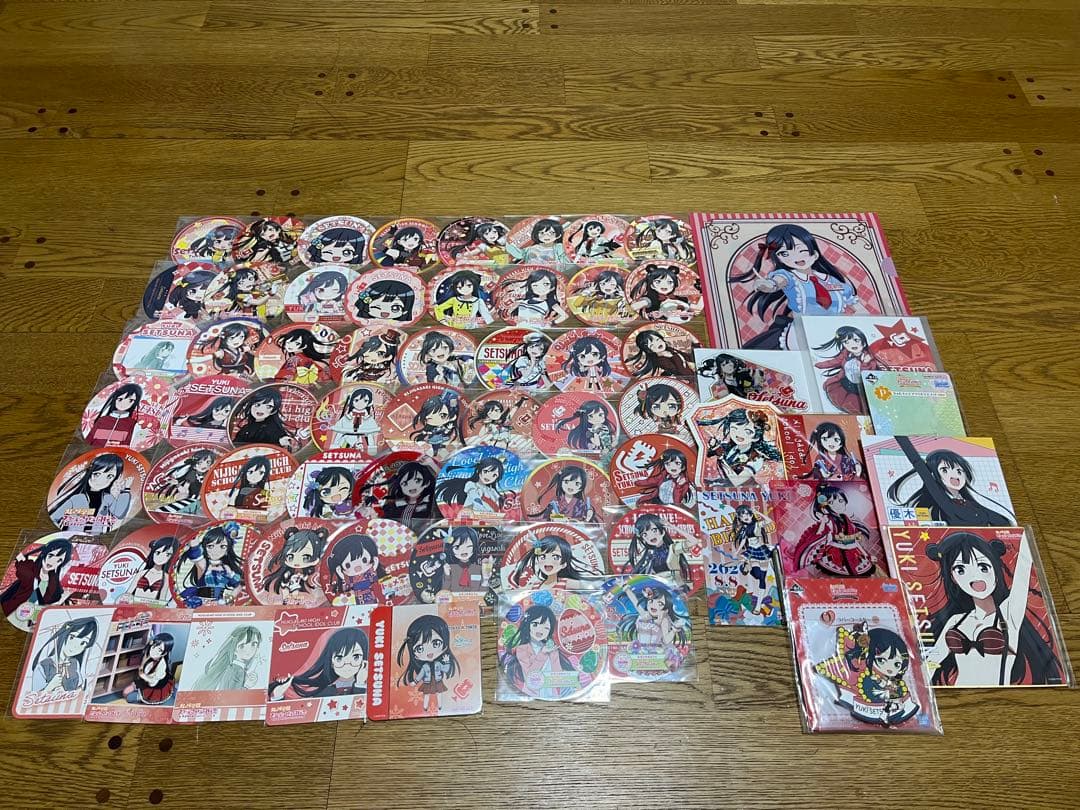 ラブライブ　虹ヶ咲学園　優木せつ菜　コースターブロマイド　　まとめ売り