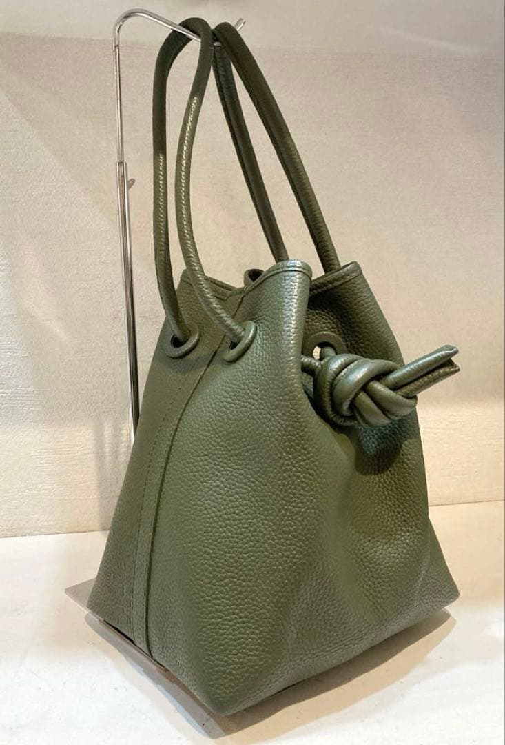 【美品】VASIC BOND ハンドバッグ　ショルダーバッグ　グリーン