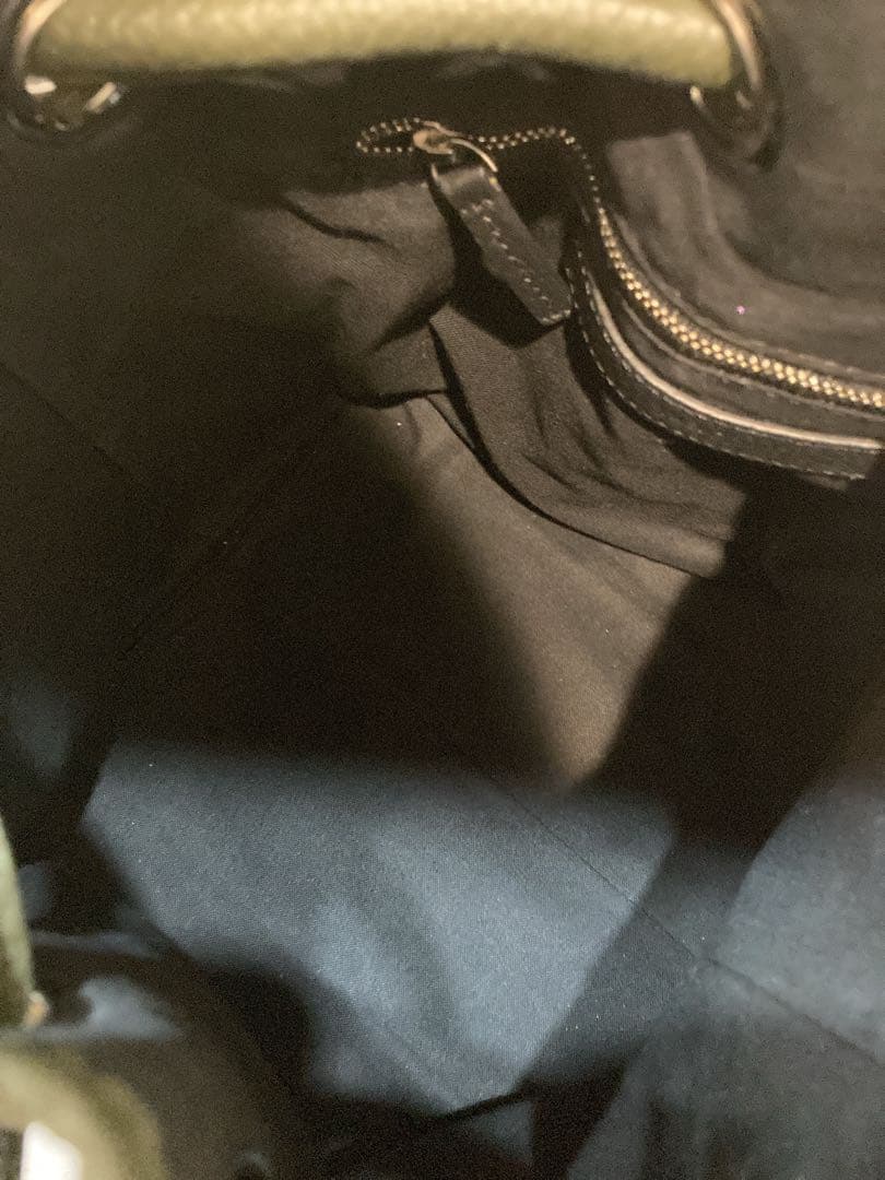 【美品】VASIC BOND ハンドバッグ　ショルダーバッグ　グリーン