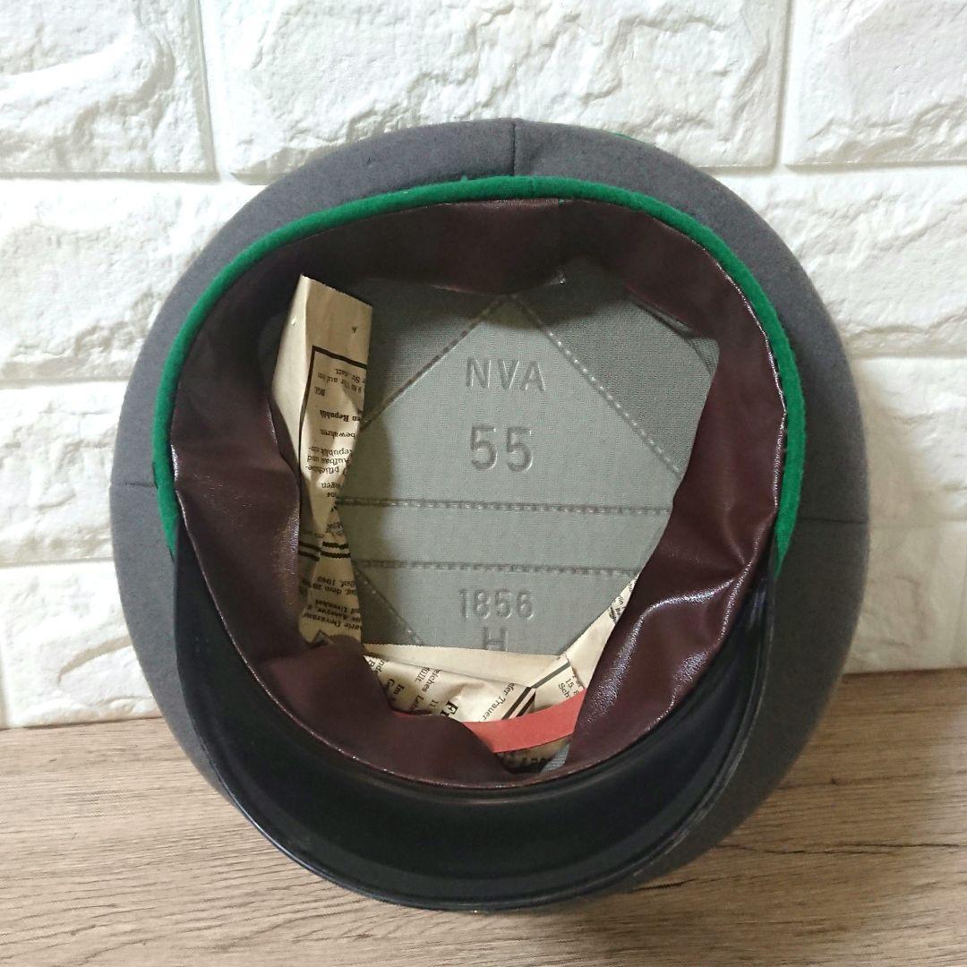 レア 稀少 当時物 東ドイツ NVA 制帽 軍帽 国境警備隊 サイズ55