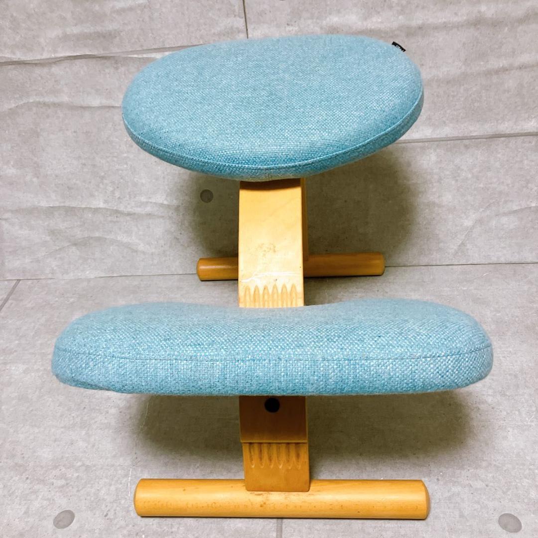 Rybo リボ社 バランスイージー バランスチェア スカルブルー 姿勢矯正 椅子