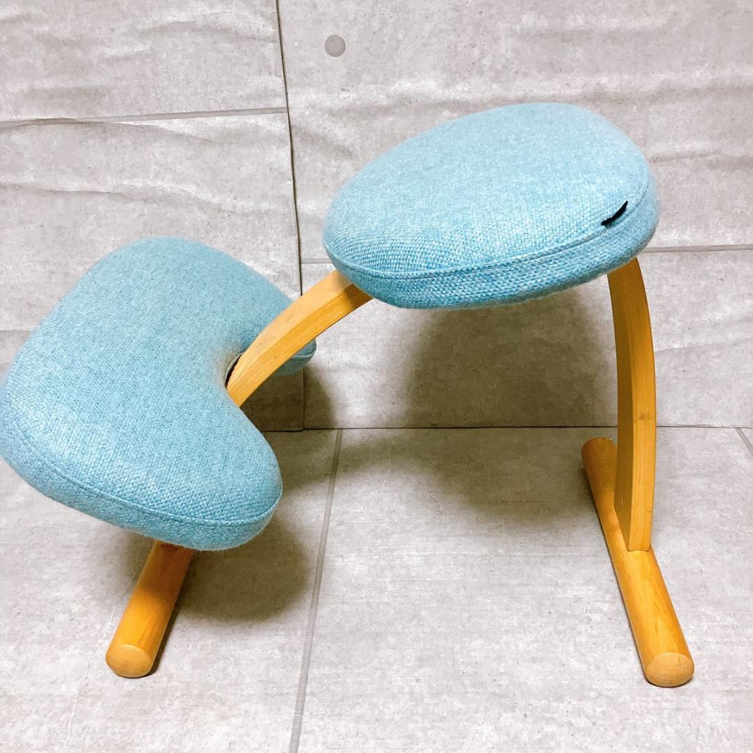 Rybo リボ社 バランスイージー バランスチェア スカルブルー 姿勢矯正 椅子