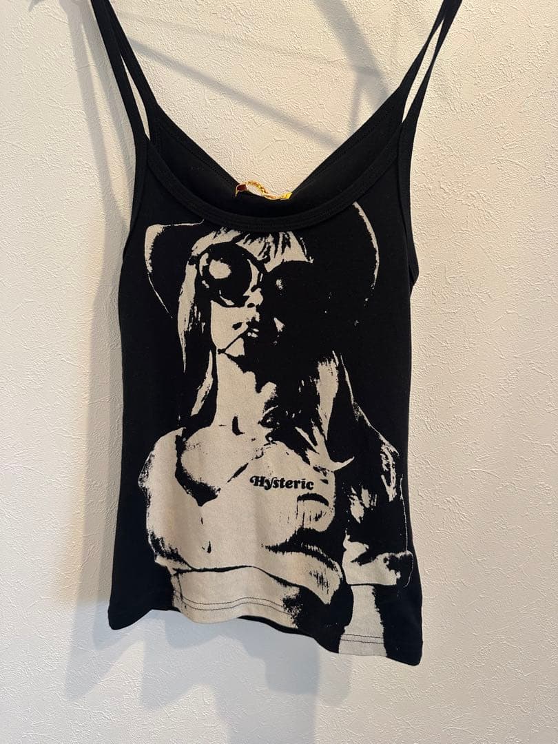 Hysteric Glamour ブラック キャミソール