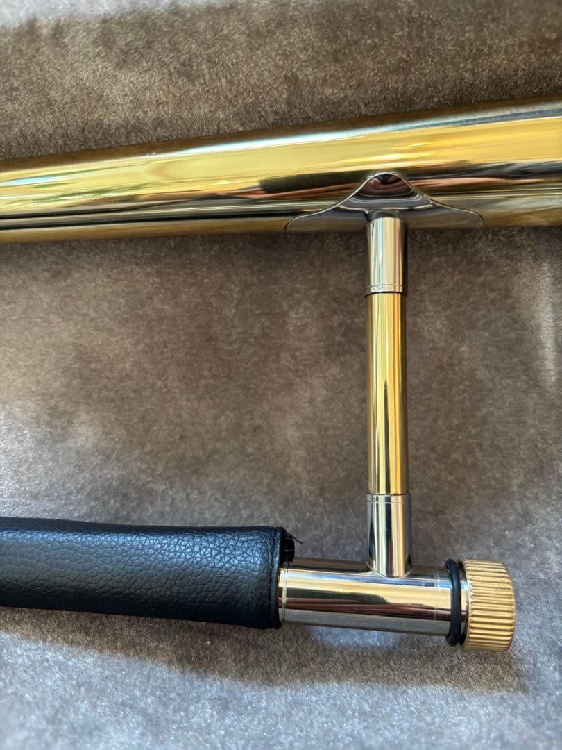 美品Eastar トロンボーン テナー B調 ゴールドラッカー ケース付 初心者