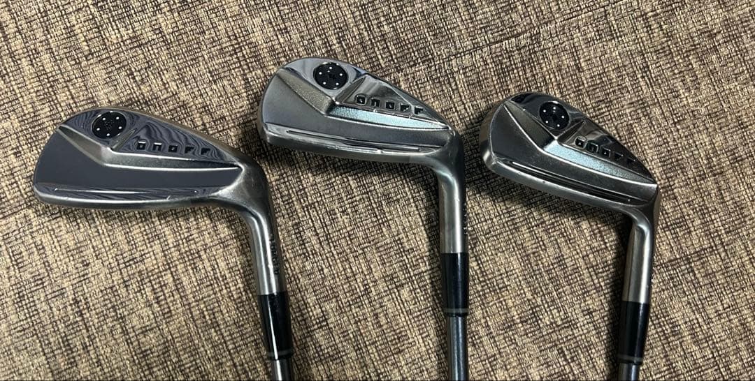 オノフ　FORGED IRON KURO チャコールブラック　5-P 6本セット