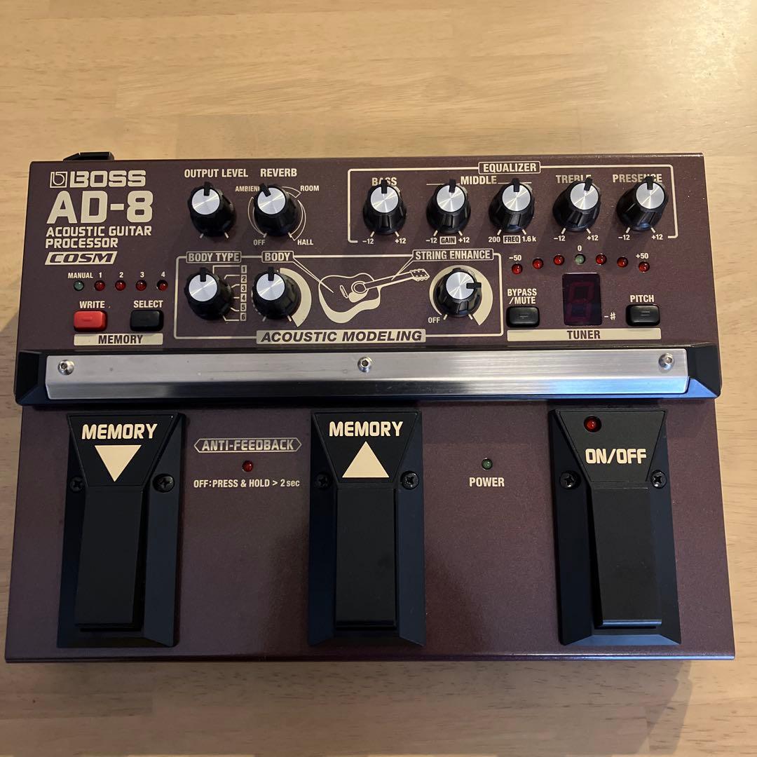 BOSS AD-8 アコースティックギターエフェクター