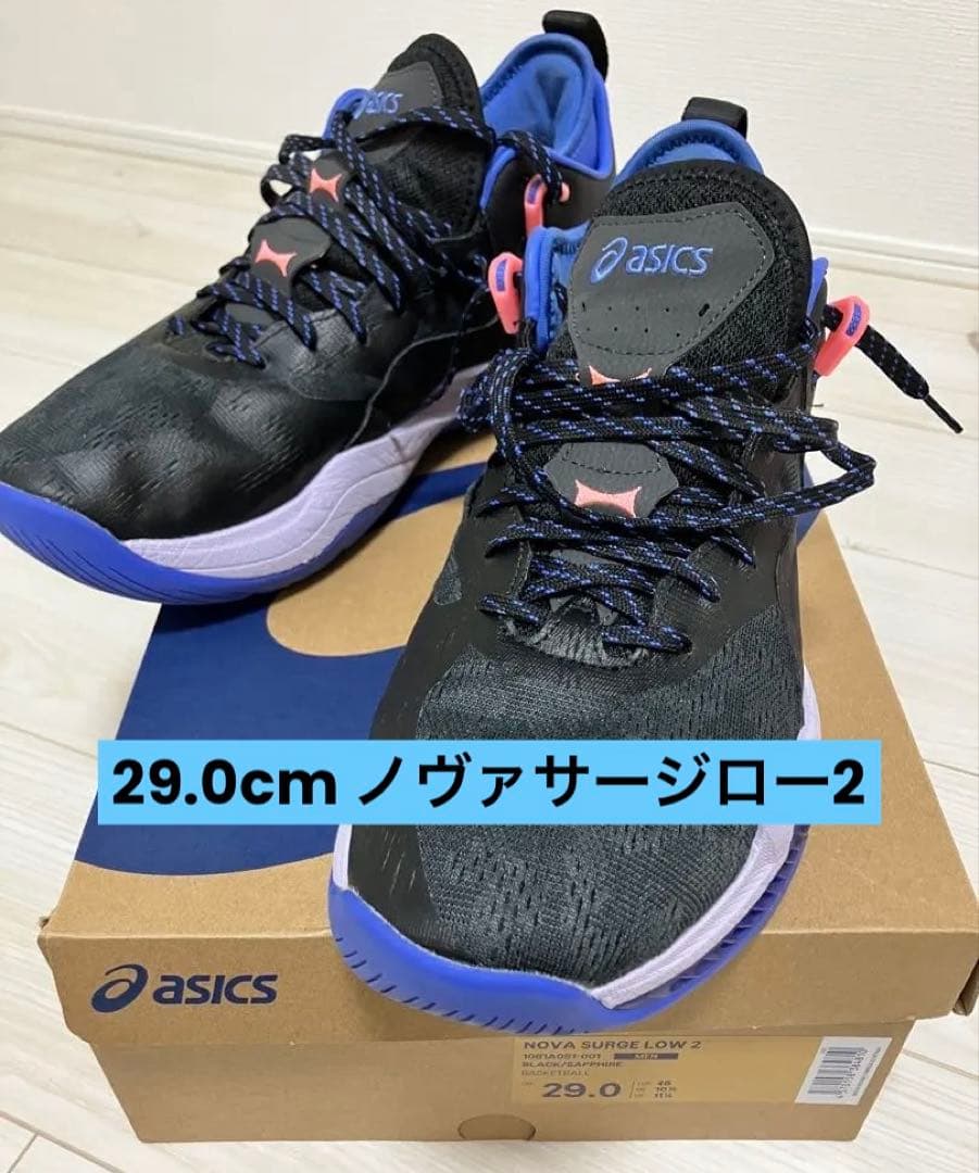 【29cm】アシックス ノヴァサージロー2 練習用に最適！即日発送可能！！
