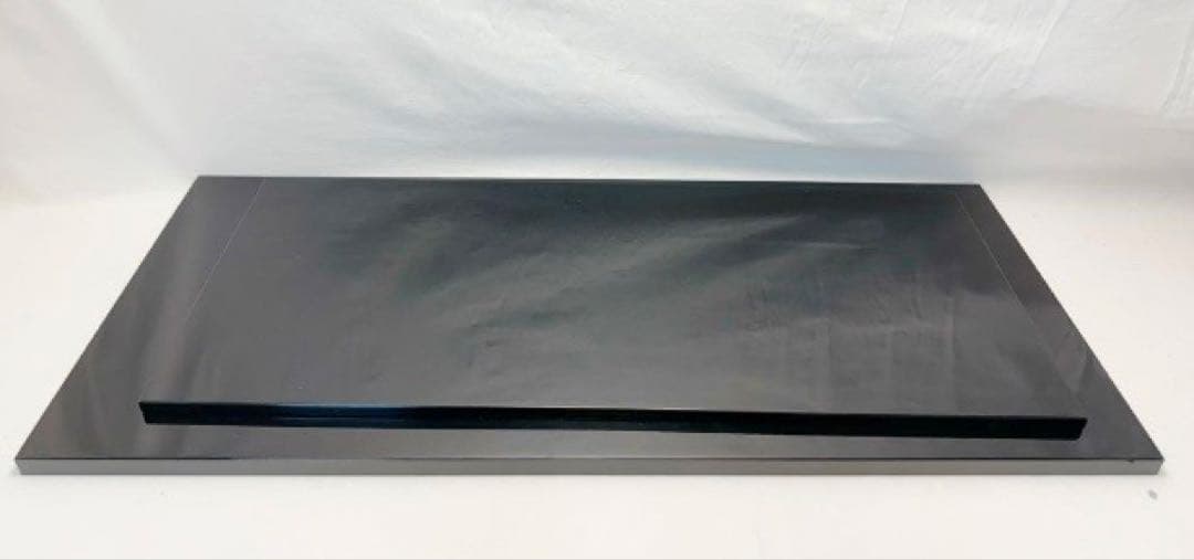 ほぼ新品　茶道具 黒真塗 長板 炉用 風炉用 壱双 元箱　塗師』戸塚富悦作