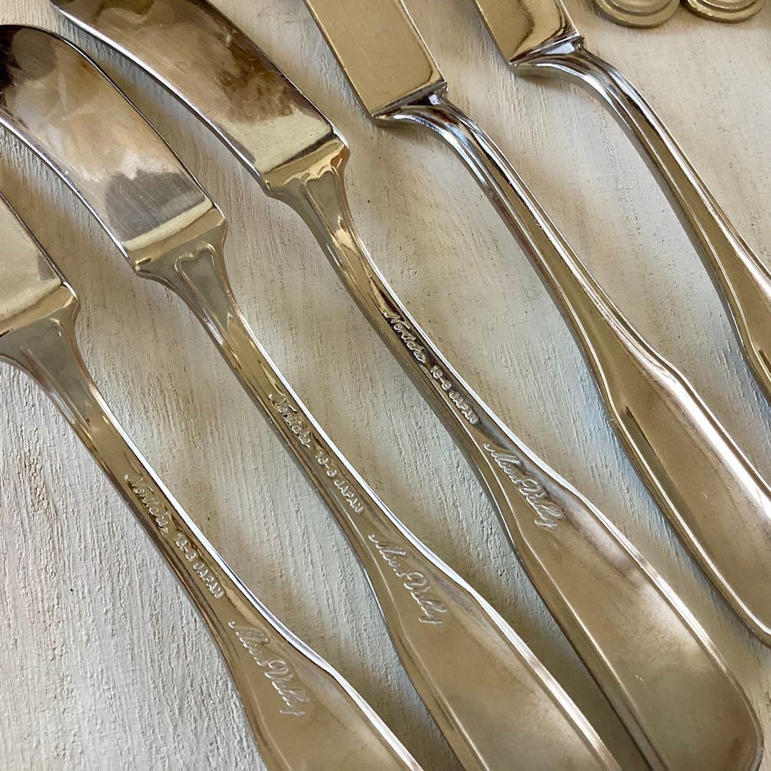 k　 Noritake ムーンバレー カトラリーセット 52本