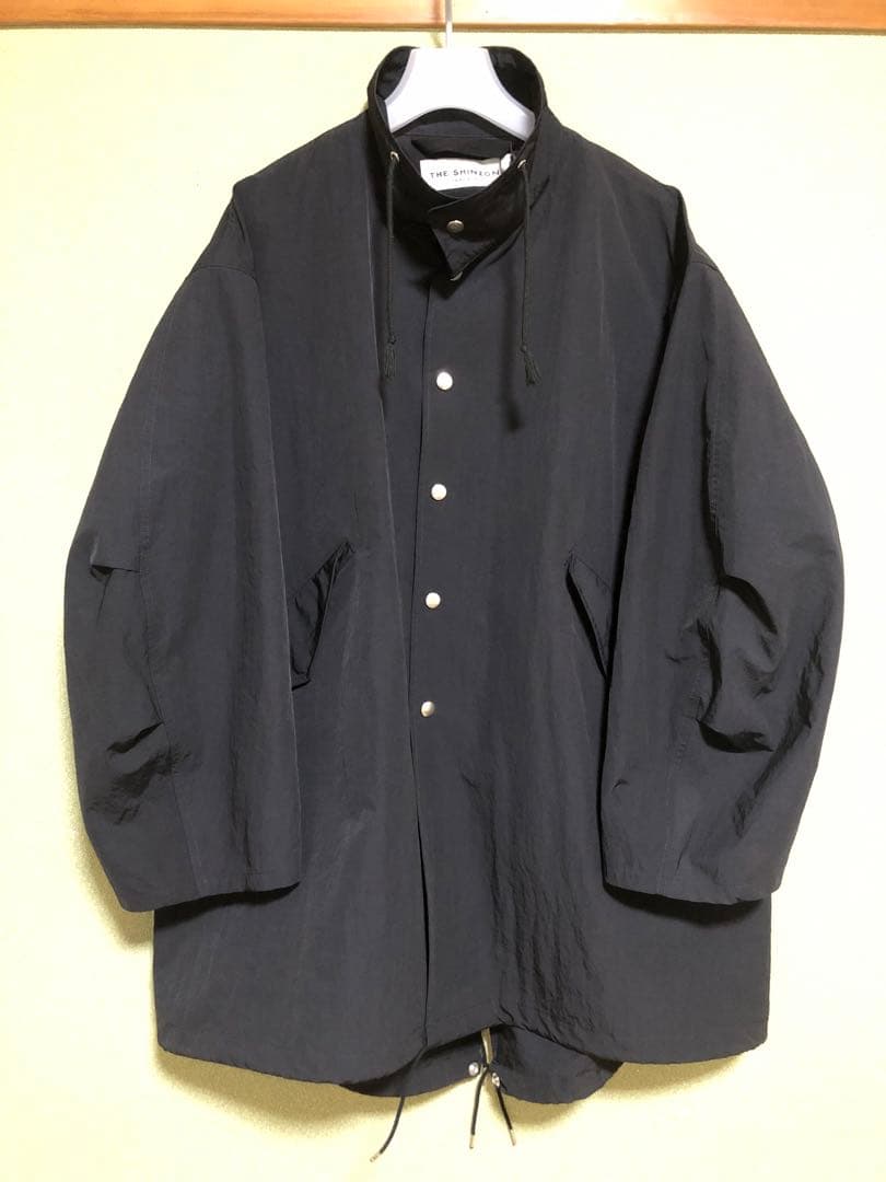2025SS THE SHINZONE ライトモッズコート 黒　サイズ36