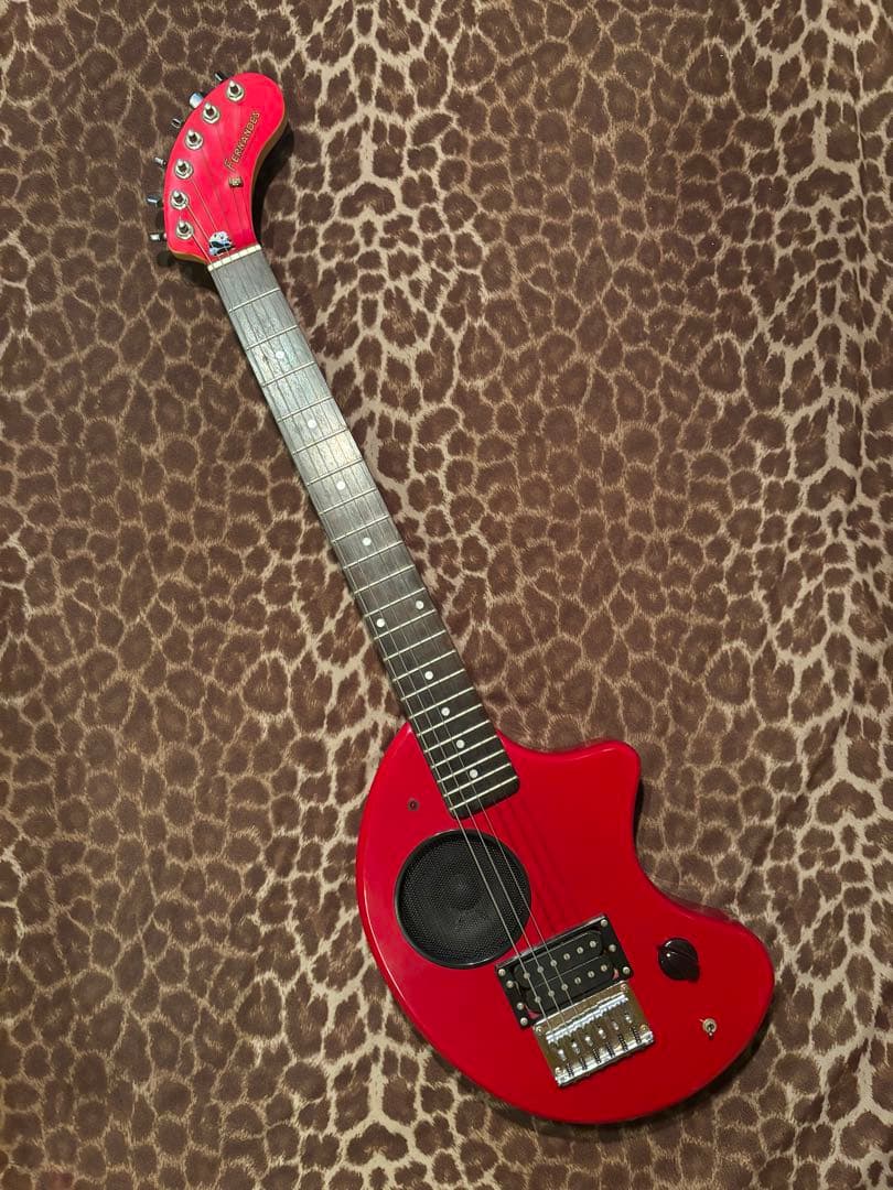 FERNANDES フェルナンデス ZO-3 レッド ゾウさんギター ケース付き