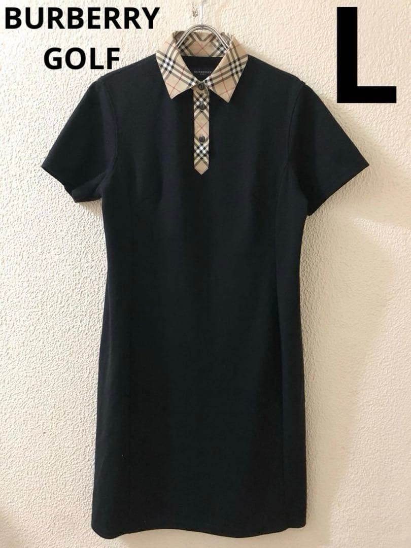 【美品】BURBERRY GOLF ゴルフウェア ワンピース L ノバチェック