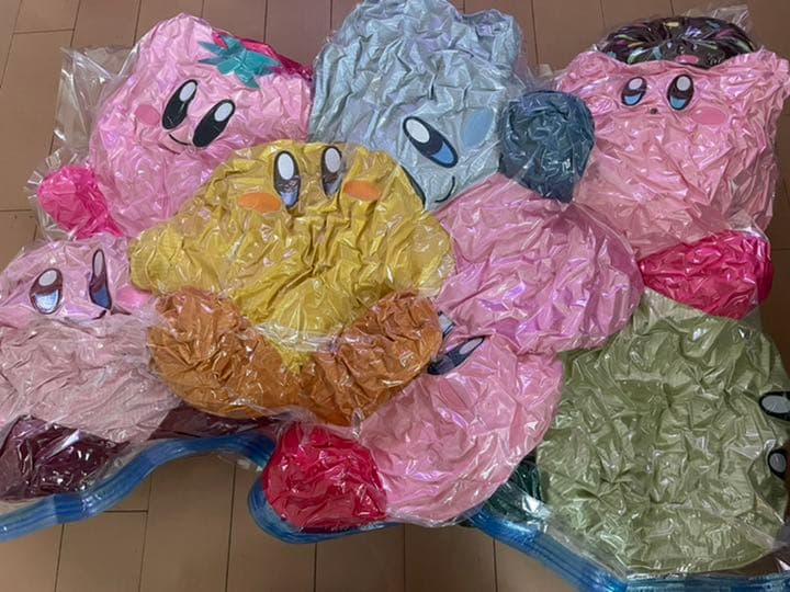 星のカービィビックぬいぐるみ７個セット