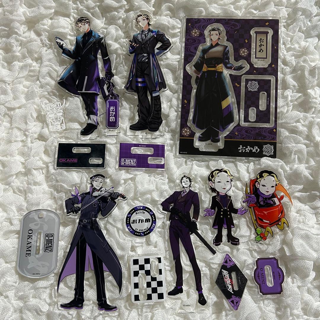 雪*様 O-MENZ おかめ アクリルスタンド まとめ売り