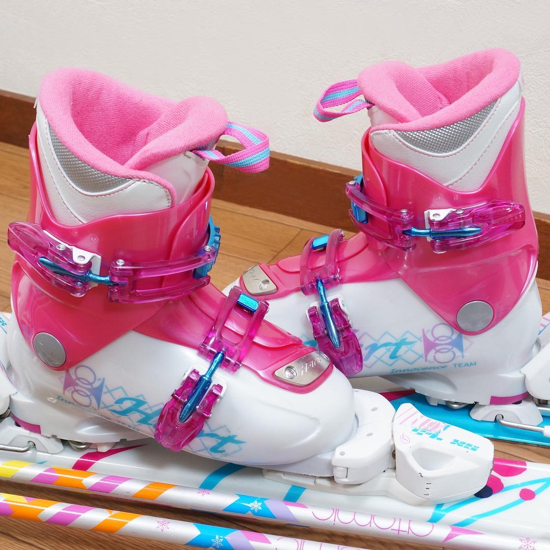 メンテ済 110cm 靴20cm P.PRITY スキーセット