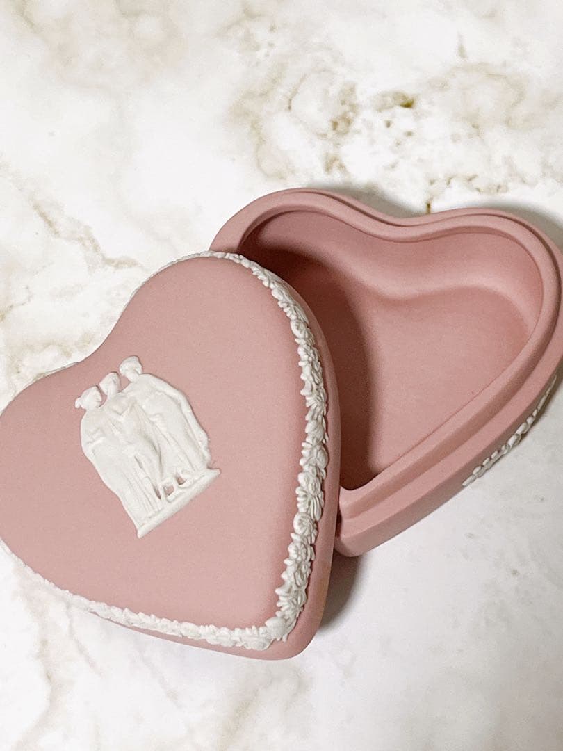  ハート型ボックス ピンク