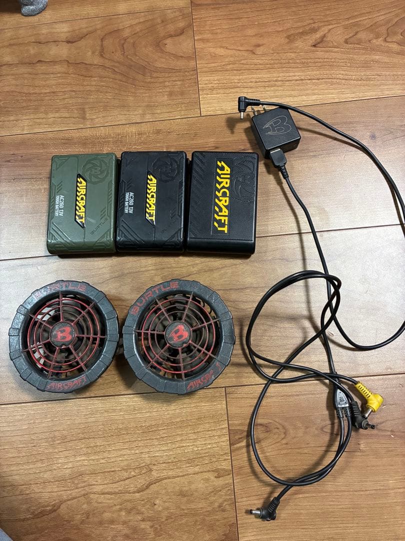 Burtle 空調服用ファンセット