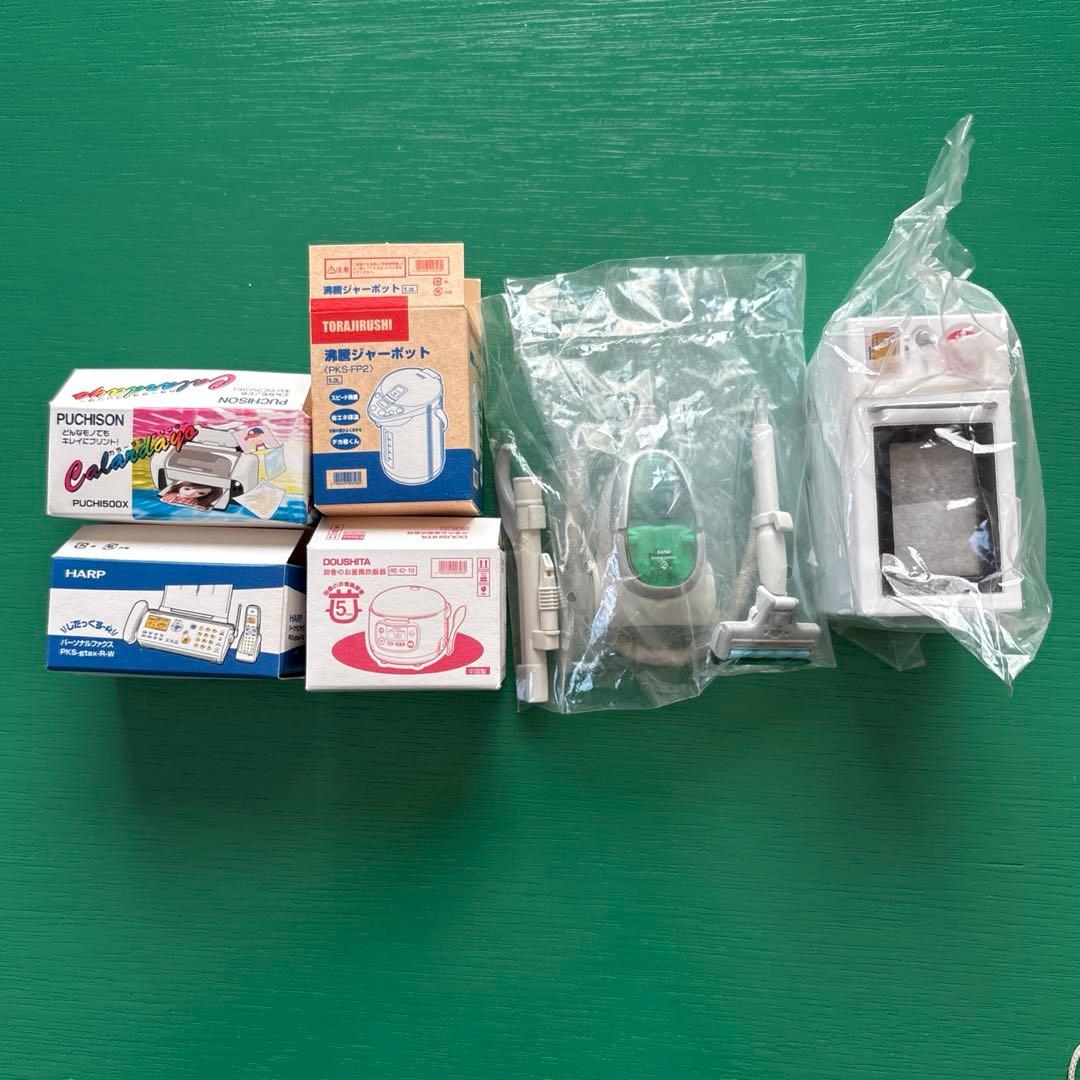 リーメント ぷち家電館 バクヤスデンキ ミニチュア フィギュア まとめ売り