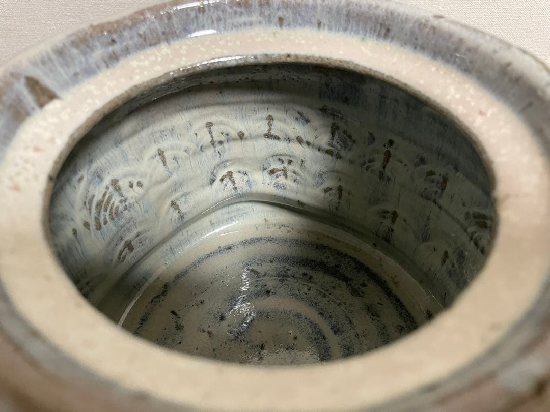 西岡小十　朝鮮唐津耳付水指