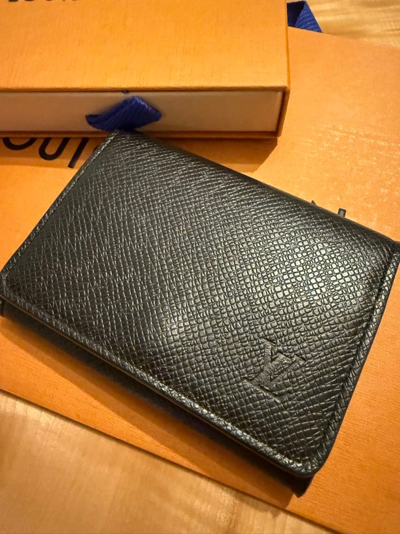LOUIS VUITTON ブラック 名刺入れ