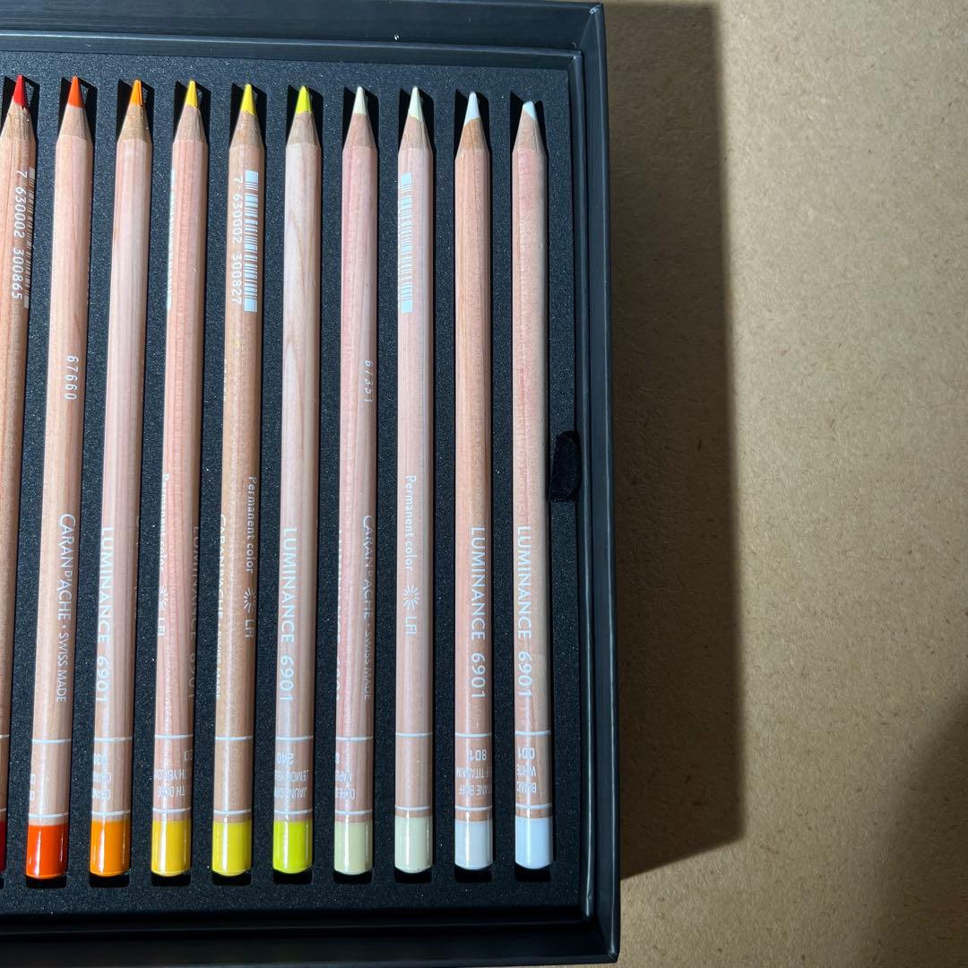 カランダッシュ ルミナンス 6901 76色➕2フルブレンダーセット