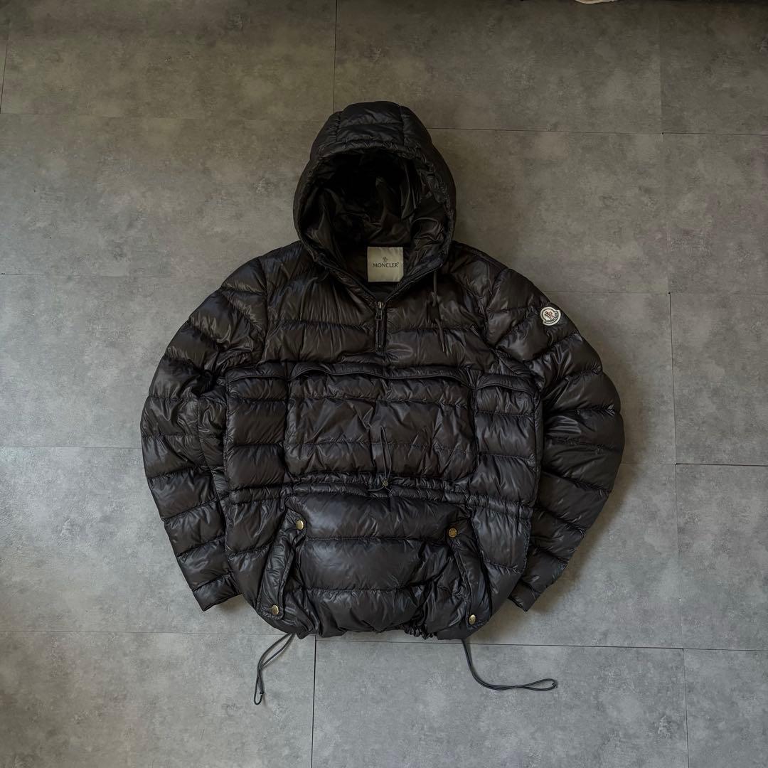 【廃盤品‼️】希少！Moncler モンクレール　アノラック　ダウン　黒　 L 3