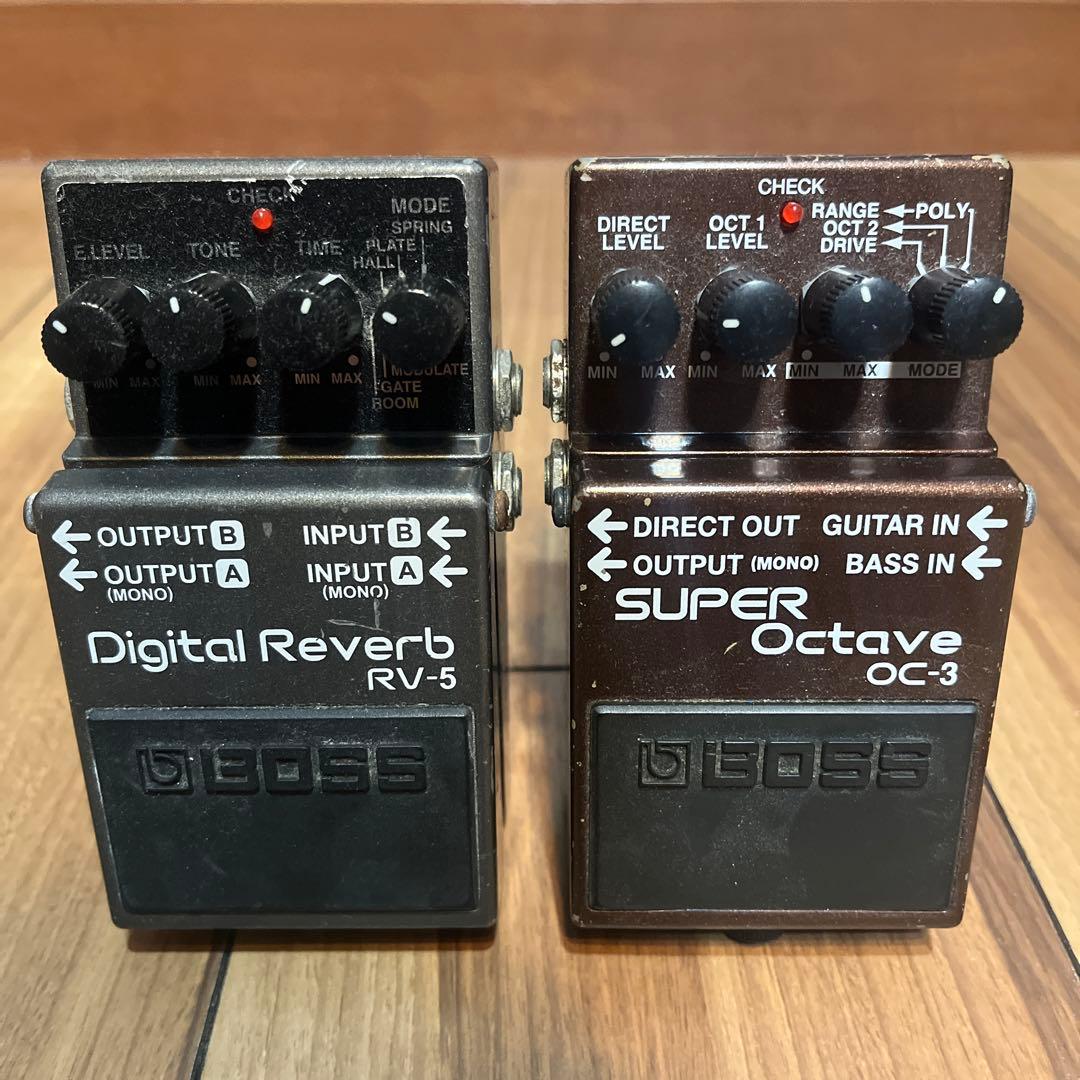 ギター BossDigital Reverb RV-5 SuperOctave oc-3