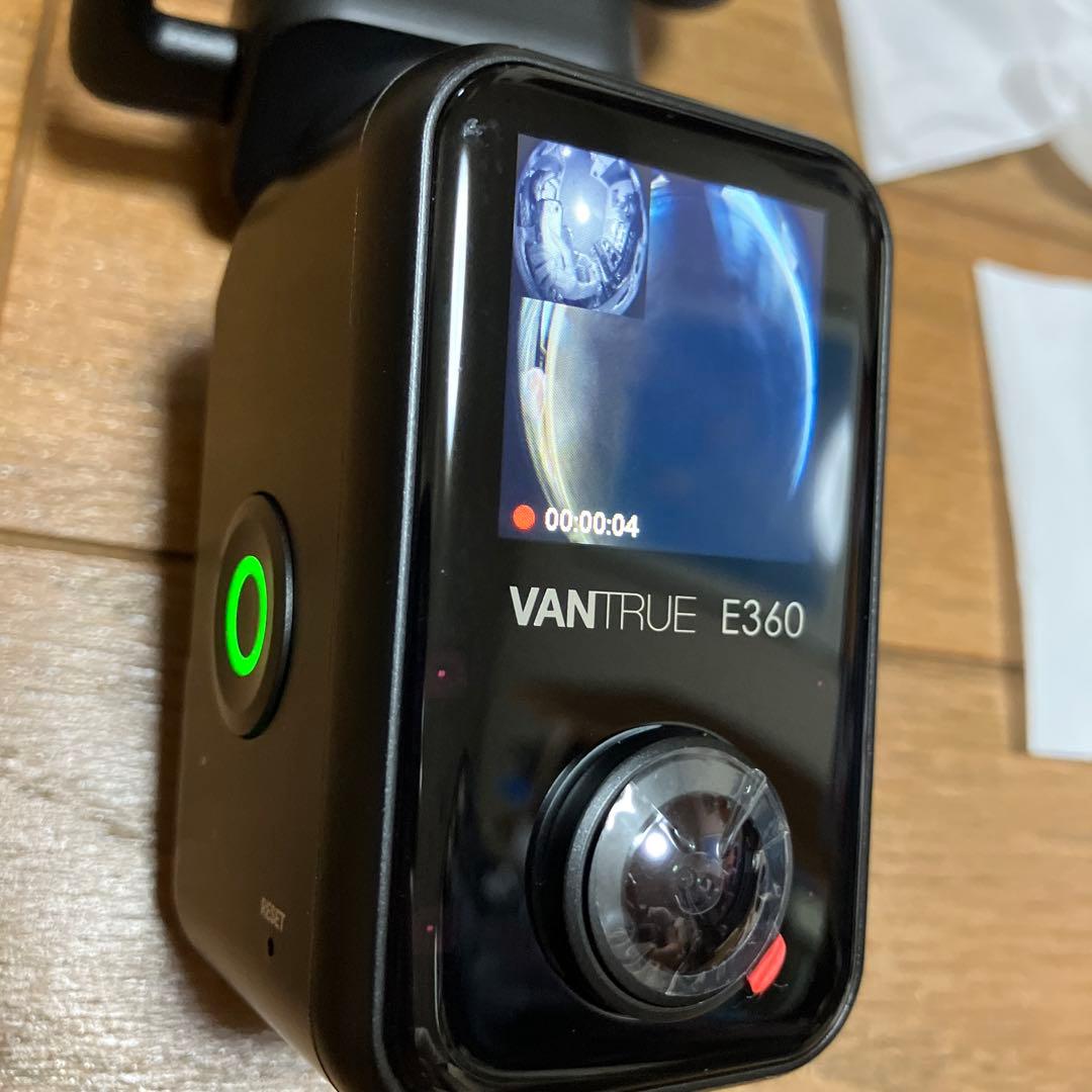 【お盆セール】360度ドライブレコーダー　VANTRUE E360 フルセット