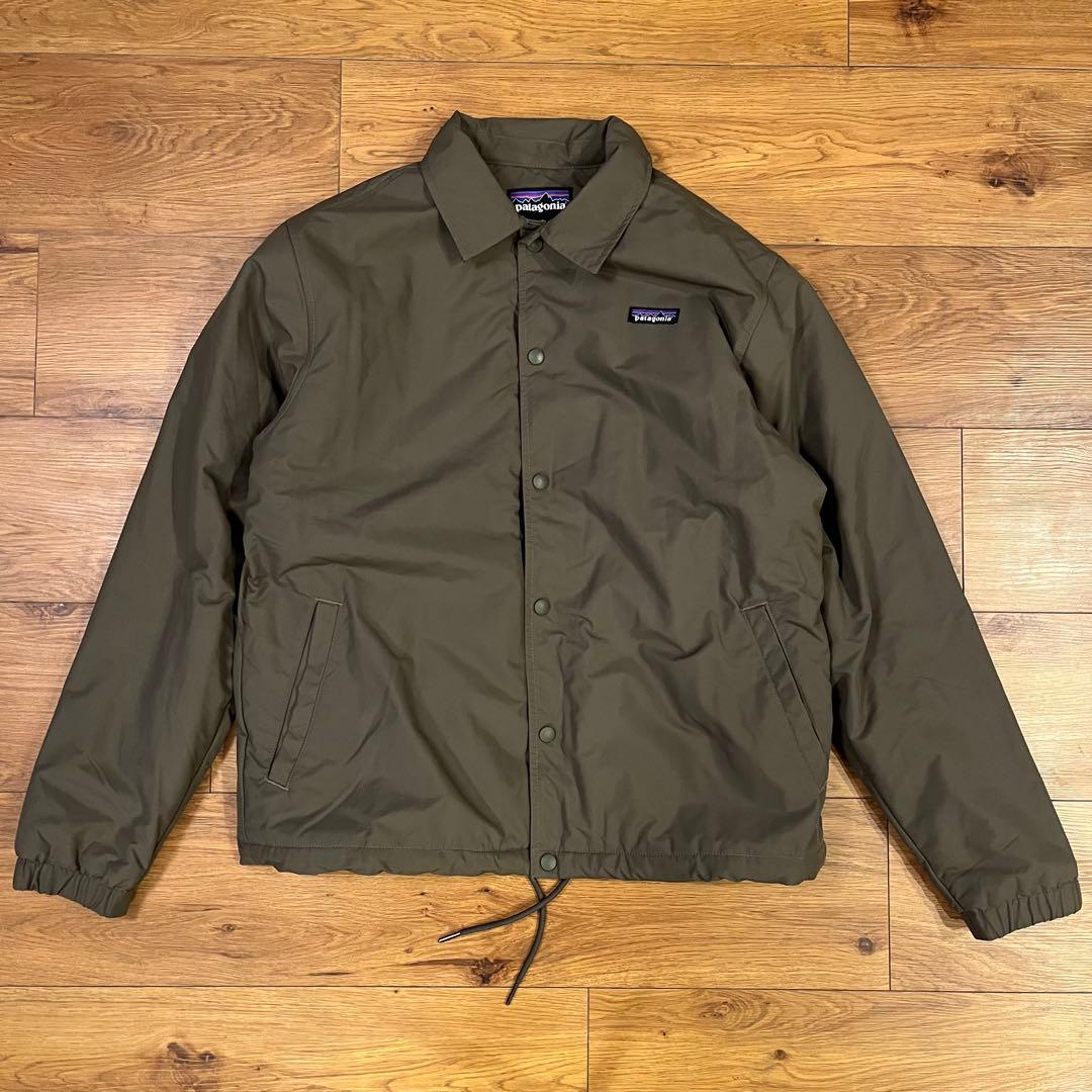 ★美品【patagonia】 イスマス・コーチズジャケット M オリーブ ボア