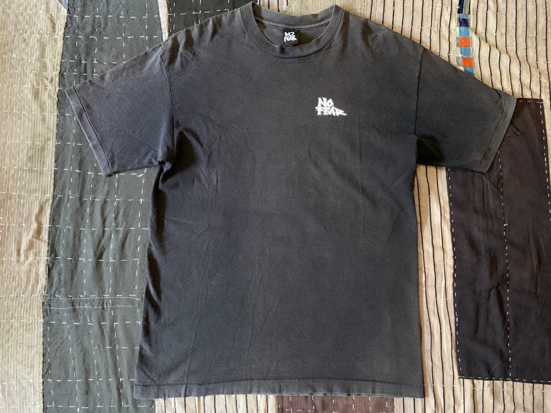 極フェード90s XL NO FEAR メッセージ vtg Tシャツ sk8