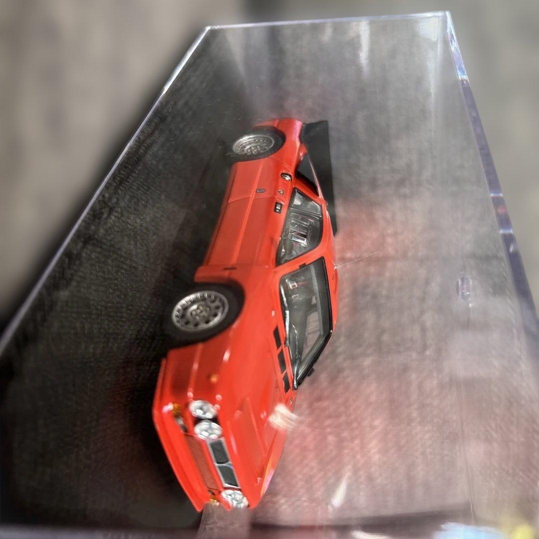 ランチア 037 ラリー プレインカラーモデル レッド 1/43 hpi