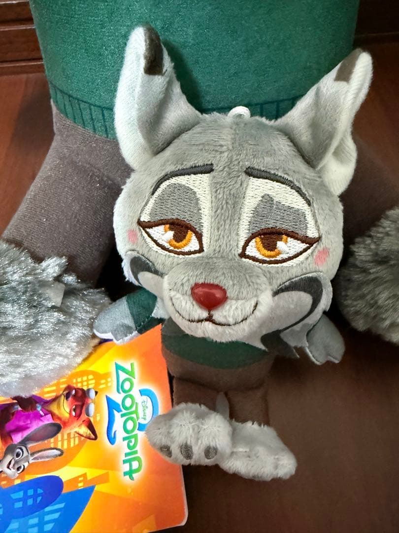 ズートピア2 パウバート　Ｌぬいぐるみ　 &you マスコット　しっぽリュック