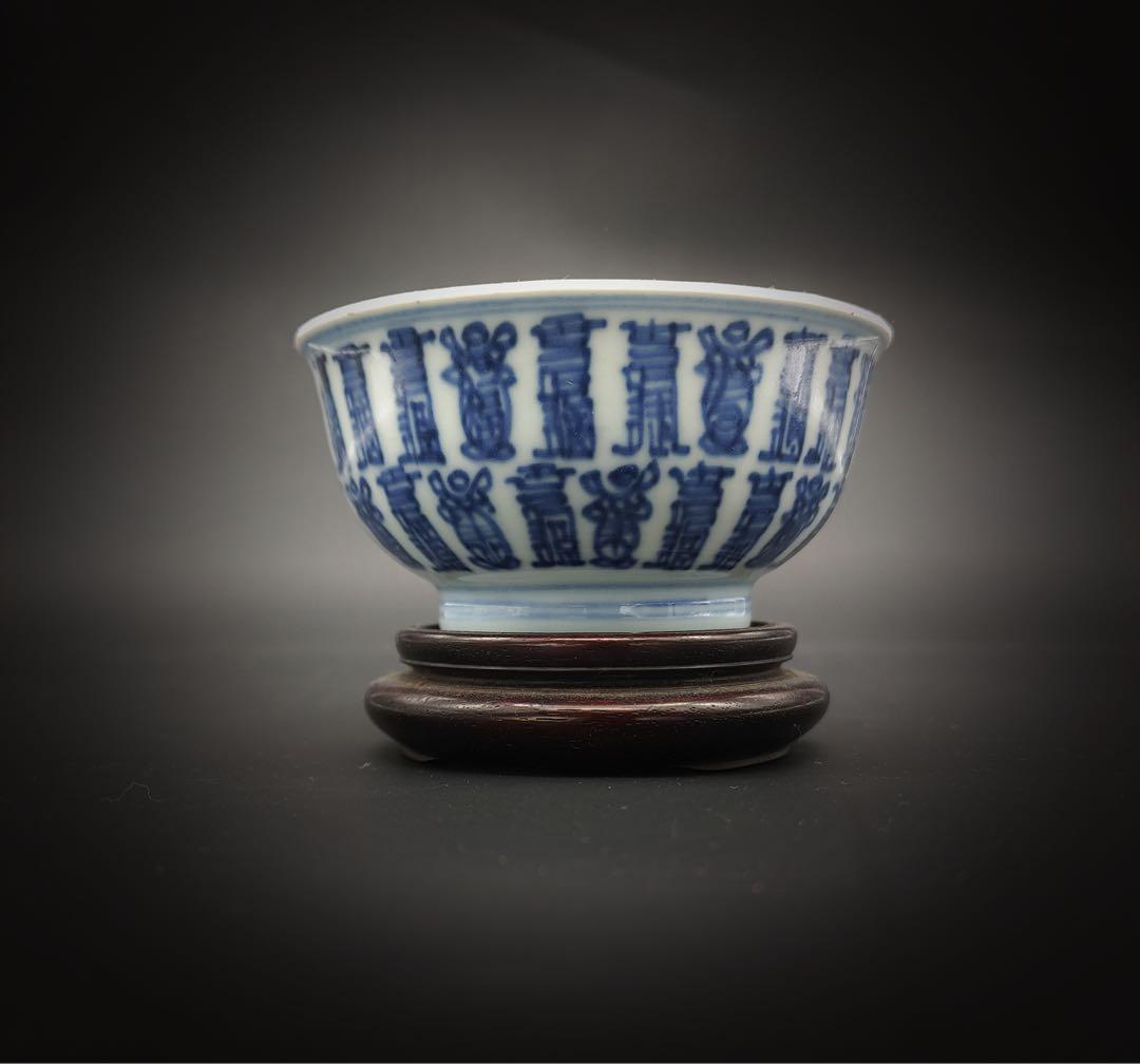 中国美術 古玩 骨董品 清代 萬壽紋樣茶器 磁器 茶道具