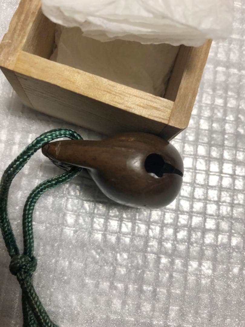 古物　根付　木魚　超良い音