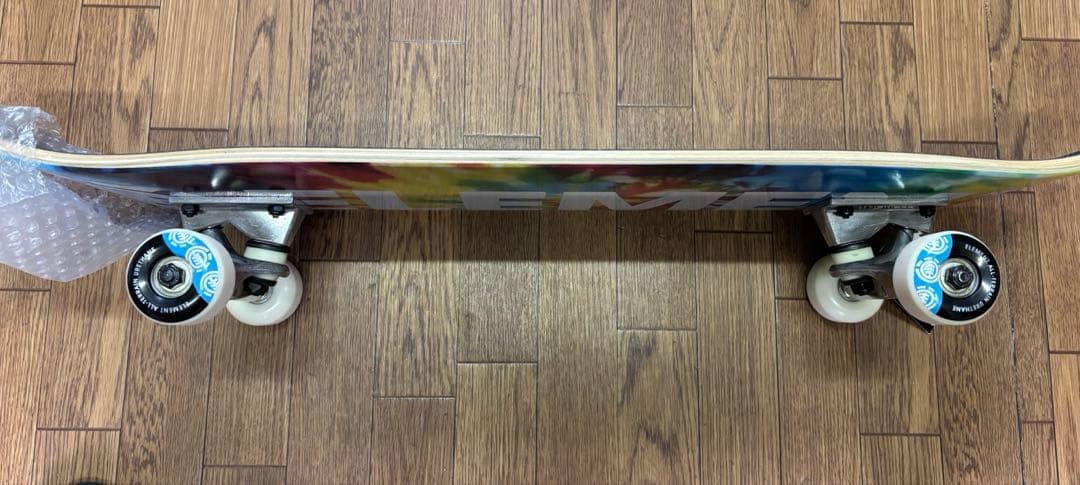 ト*タ様 新品◆ ELEMENT レインボーカラー スケートボード コンプリート