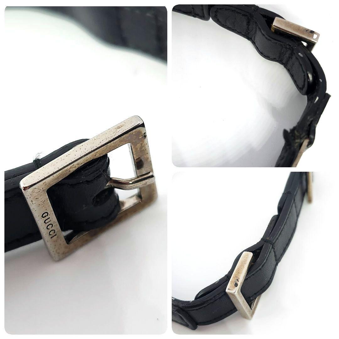 GUCCI グッチ Dog 首輪 リード セット レザー ブラック ペット
